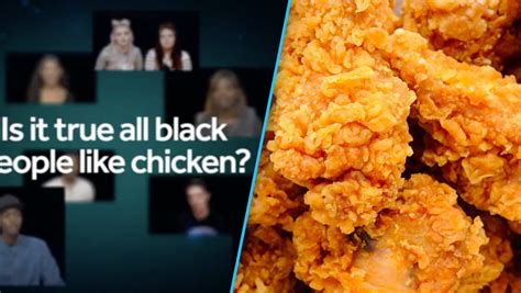 why do black people eat chicken|Making Fried Chicken and Watermelon Racist .